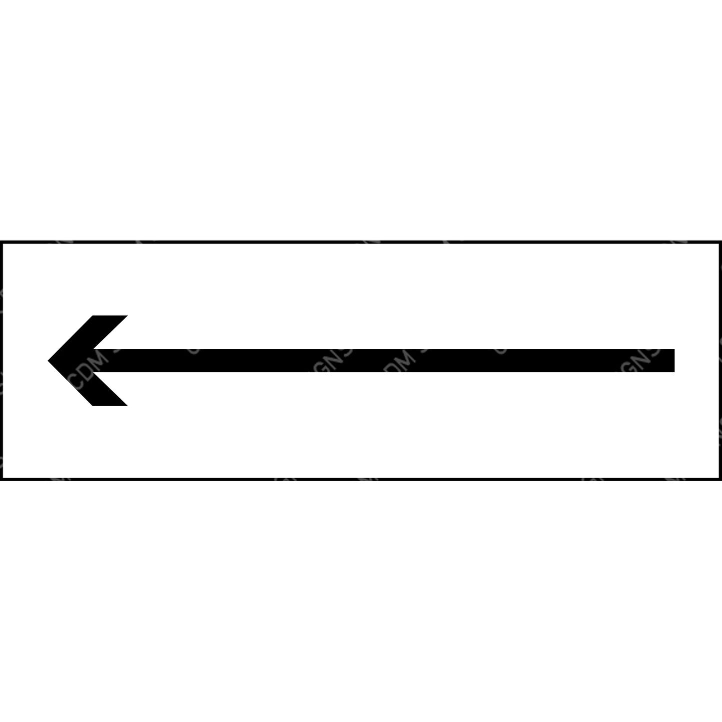 black left arrow