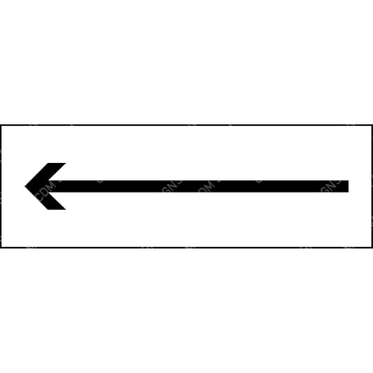 black left arrow