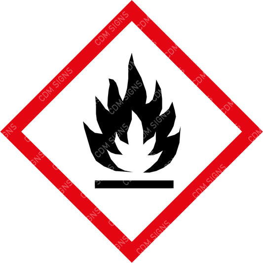 fire hazard sign