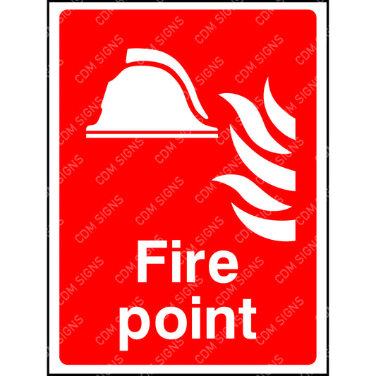 fire point sign