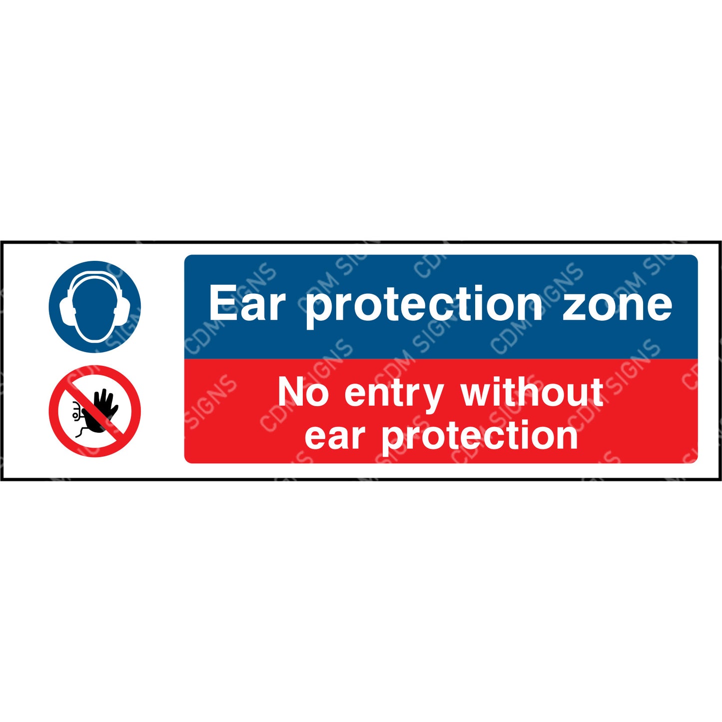 Ear protection zone