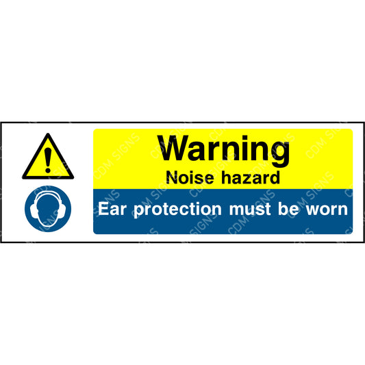 Warning noise hazard