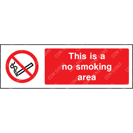 No smoking area